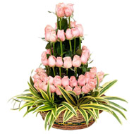 Midnight Valentine Flowers Delivery in India