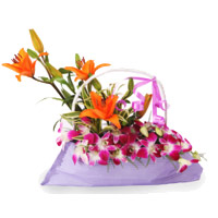 Orchid Lily Flower Delivery in India